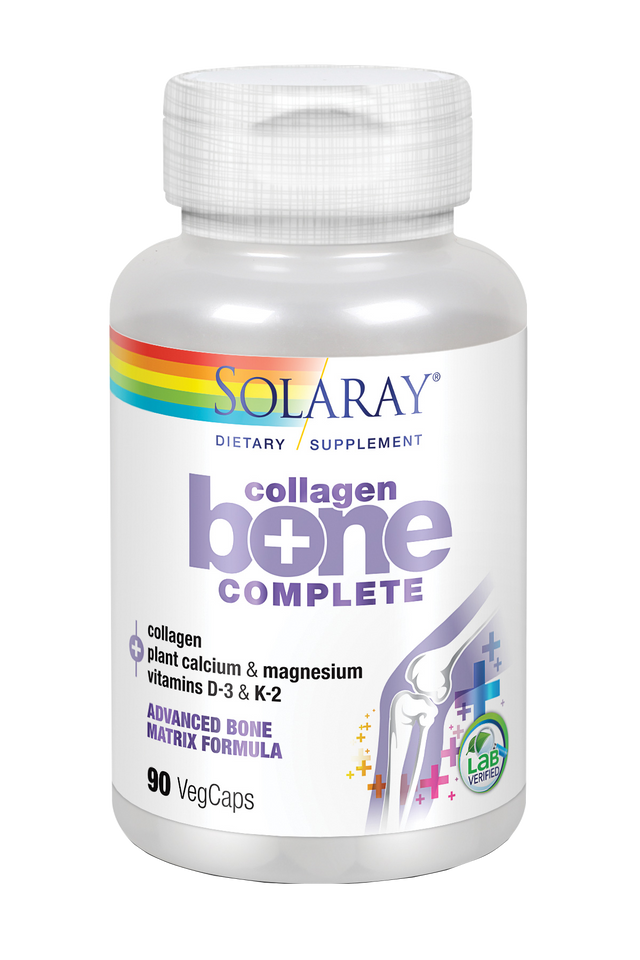 Collagen Bone Complete · Solaray · 90 Cápsulas