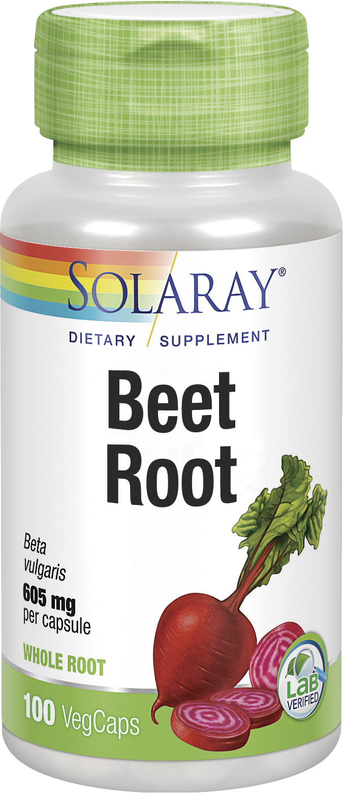 Beet Root (Remolacha) · Solaray · 100 Cápsulas