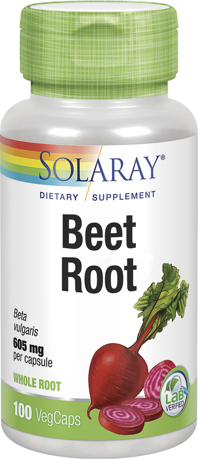 Beet Root (Remolacha) · Solaray · 100 Cápsulas