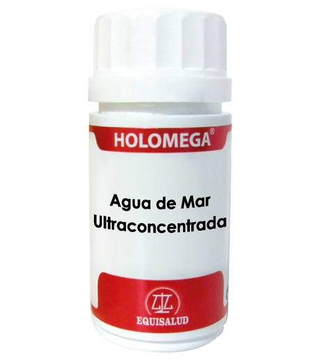 Holomega Agua de Mar Ultraconcentrada · Equisalud ·  50 Cápsulas