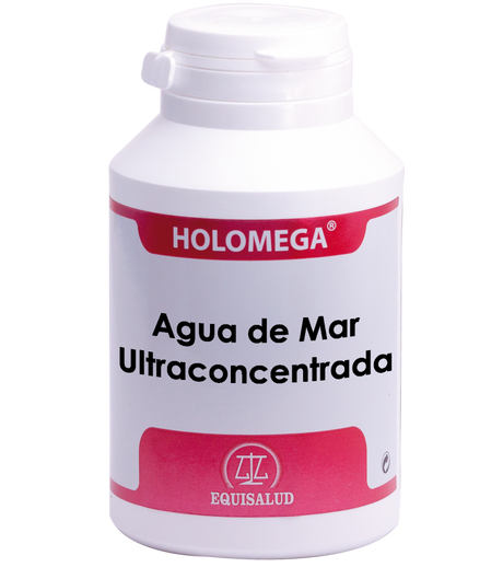 Holomega Agua de Mar Ultraconcentrada · Equisalud ·  180 Cápsulas