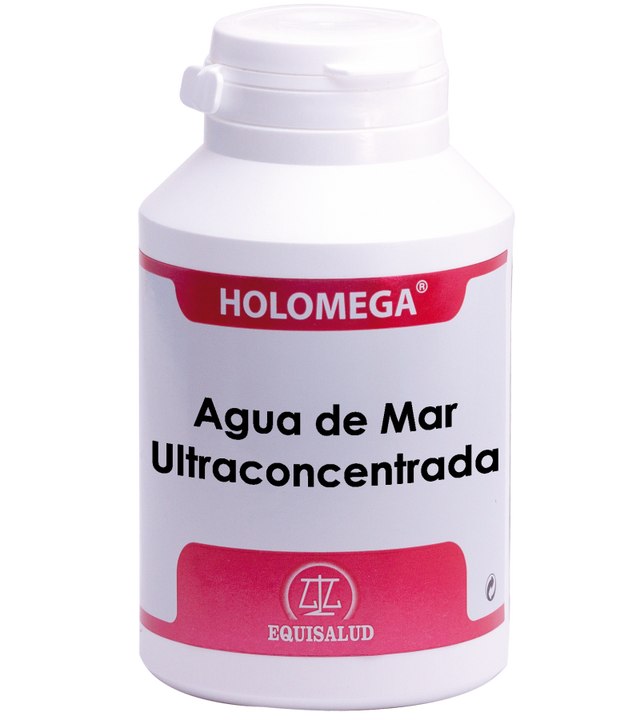 Holomega Agua de Mar Ultraconcentrada · Equisalud ·  180 Cápsulas