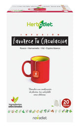 Herbodiet Favorece tu Circulación · Nova Diet · 20 filtros
