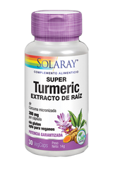 Super Turmeric (Curcuma) · Solaray · 30 cápsulas