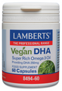 DHA Vegano · Lamberts · 60 cápsulas