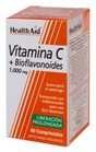 Vitamina C   Bioflavonoides · Health Aid · 60 comprimidos
