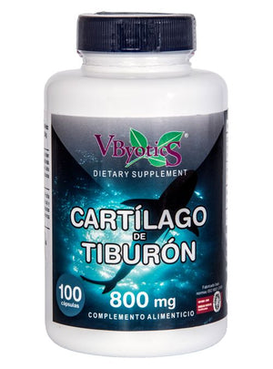 Cartilago de Tiburón · VByotics · 100 cápsulas