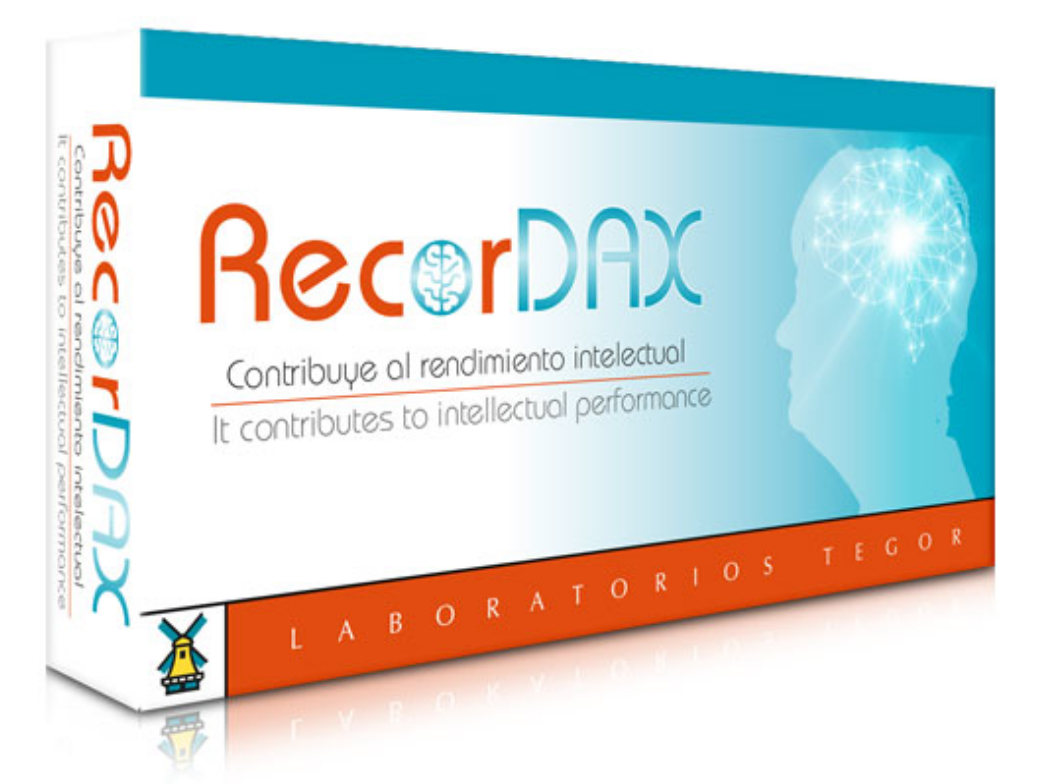Recordax · Tegor · 40 cápsulas