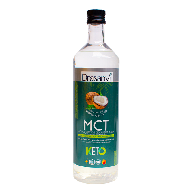Aceite de Coco MCT Keto · Drasanvi · 1 litro