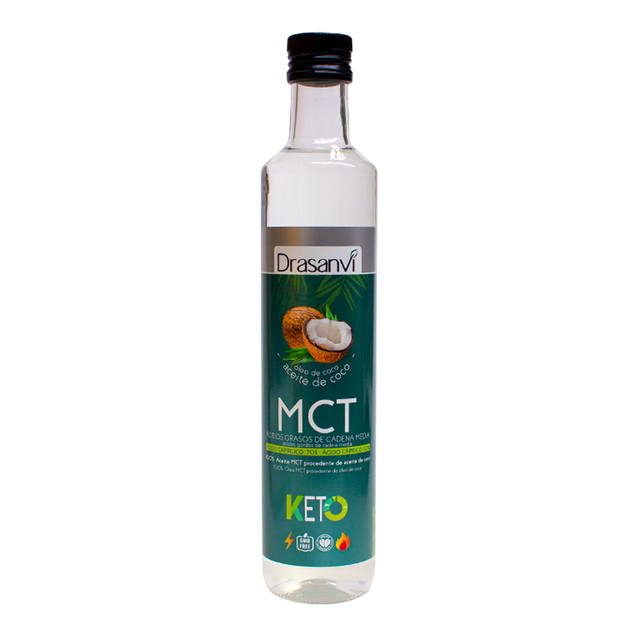 Aceite de Coco MCT Keto · Drasanvi · 500 ml