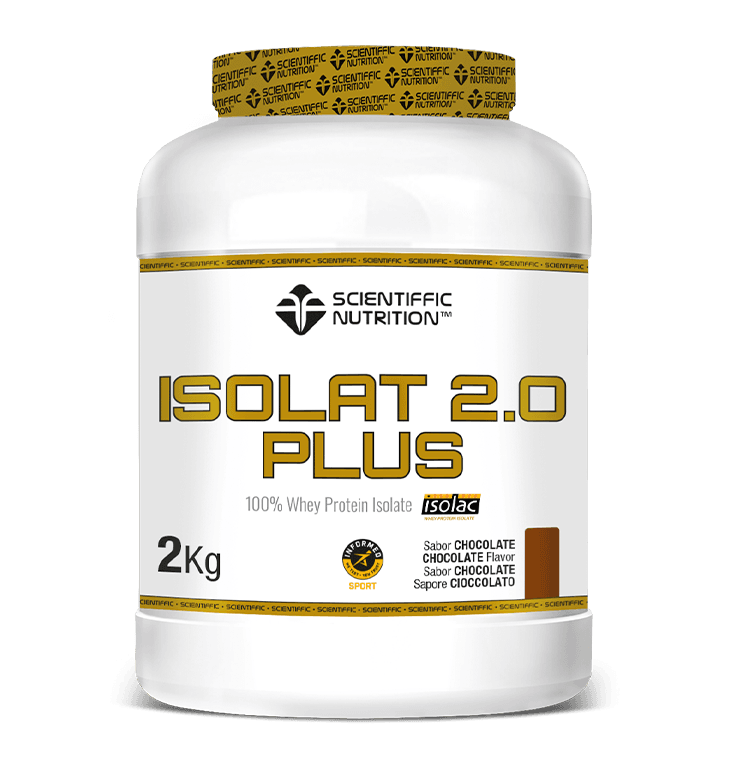Isolat 2.0 Plus Whey Protein: Sabor Chocolate · Scientiffic Nutrition · 2 kg
