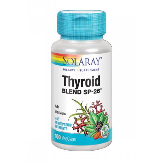 Thyroid Blend · Solaray · 100 cápsulas