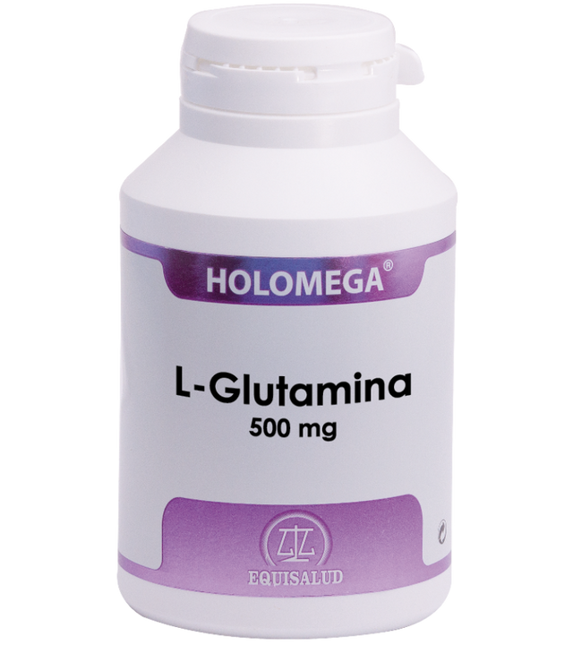 Holomega L-Glutamina · Equisalud · 180 cápsulas