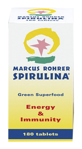 Spirulina · Marcus Rohrer · 180 comprimidos