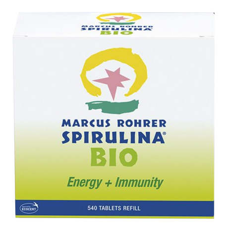 Spirulina BIO · Marcus Rohrer · Recarga 540 comprimidos