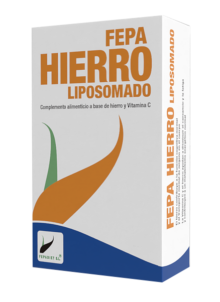 Fepa-Hierro Liposomado 30 mg · Fepadiet · 20 cápsulas
