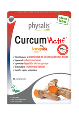 Curcum Actif · Physalis · 30 comprimidos
