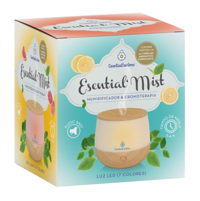 Humidificador Esential'Mist Cromoterapia · Esential'Aroms