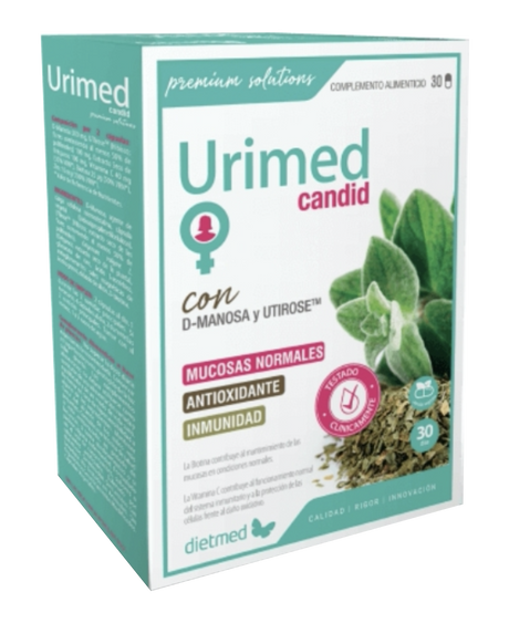 Urimed Candid · Dietmed · 30 cápsulas