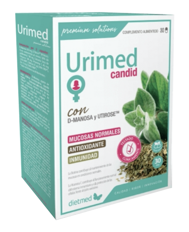 Urimed Candid · Dietmed · 30 cápsulas