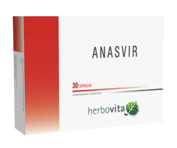 Anasvir · Herbovita · 30 cápsulas