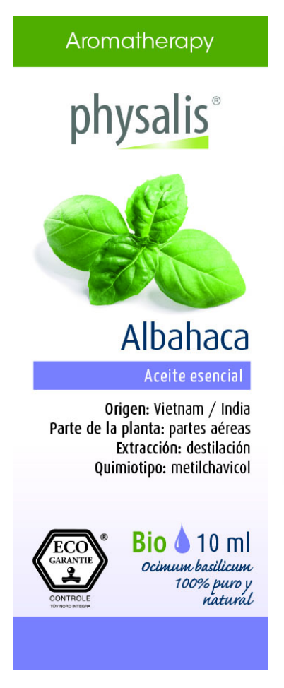 Aceite Esencial de Albahaca · Physalis · 10 ml