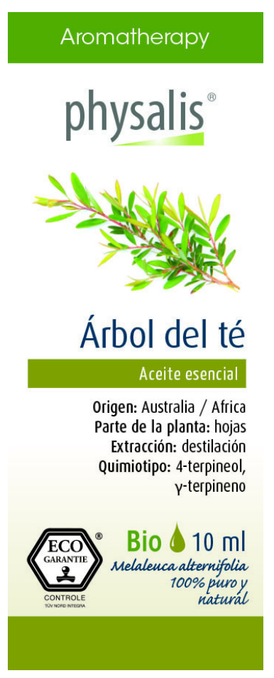 Aceite Esencial de Árbol del Té · Physalis · 10 ml