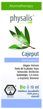 Aceite Esencial de Cajeput · Physalis · 10 ml