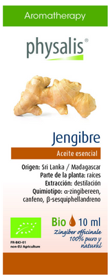 Aceite Esencial de Jengibre · Physalis · 10 ml