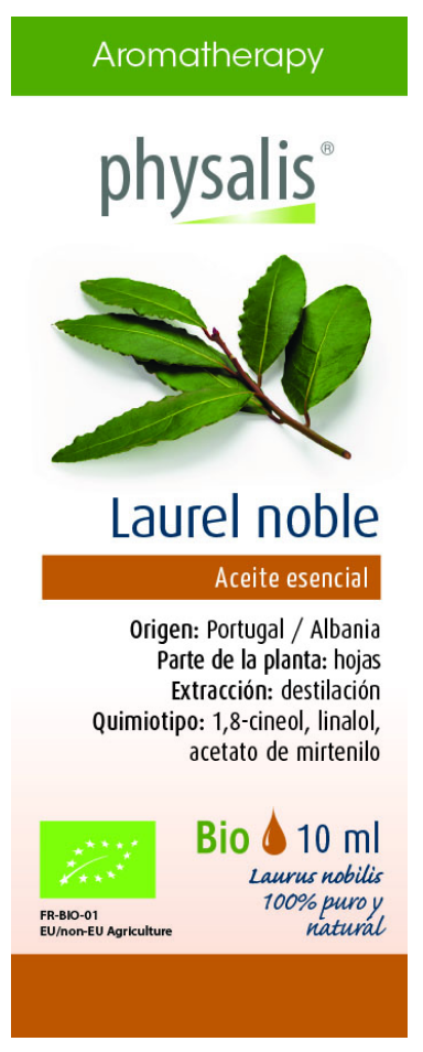 Aceite Esencial de Laurel · Physalis · 10 ml