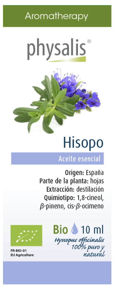 Aceite Esencial de Hisopo · Physalis · 10 ml