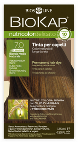 Biokap Nutricolor Delicato Rapid 7.0 Rubio Medio Natural · Biokap · 135 ml