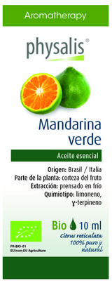 Aceite Esencial de Mandarina Verde · Physalis · 10 ml