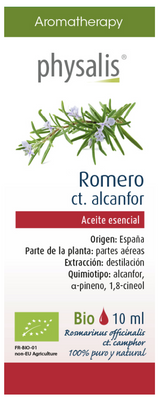 Aceite Esencial de Romero (Alcanfor) · Physalis · 10 ml