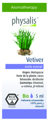 Aceite Esencial de Vetiver · Physalis · 5 ml