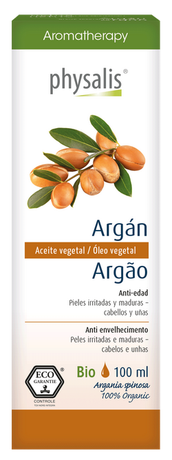 Aceite Vegetal de Argán · Physalis · 100 ml
