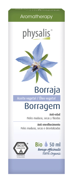 Aceite Vegetal de Borraja · Physalis · 50 ml