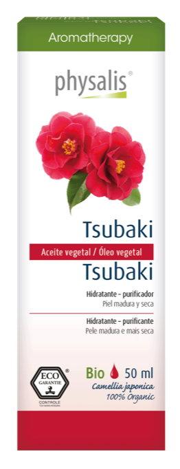 Aceite Vegetal de Tsubaki · Physalis · 50 ml
