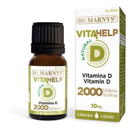 Vitahelp - Vitamina D3 Líquida 2.000 UI · Marnys · 10 ml