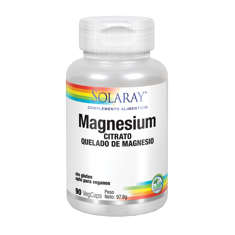 Magnesio · Solaray · 90 cápsulas