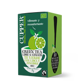 Te Verde con Lima y Jengibre BIO · Cupper · 20 filtros
