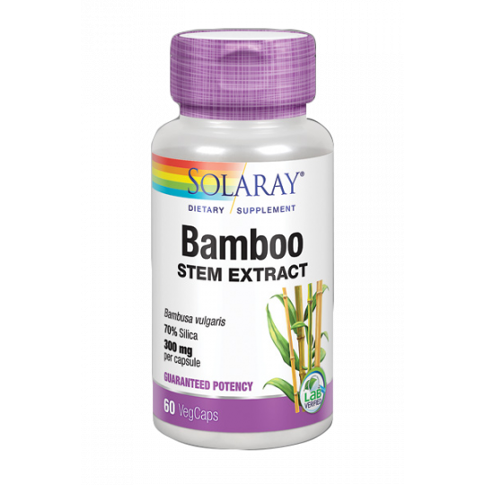 Bamboo · Solaray · 60 cápsulas