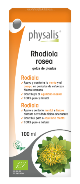 Tintura de Rhodiola · Physalis · 100 ml