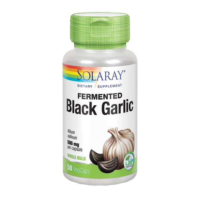 Ajo Negro Fermentado · Solaray · 50 cápsulas