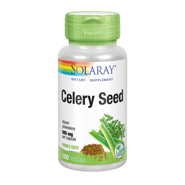 Celery Seed · Solaray · 100 cápsulas