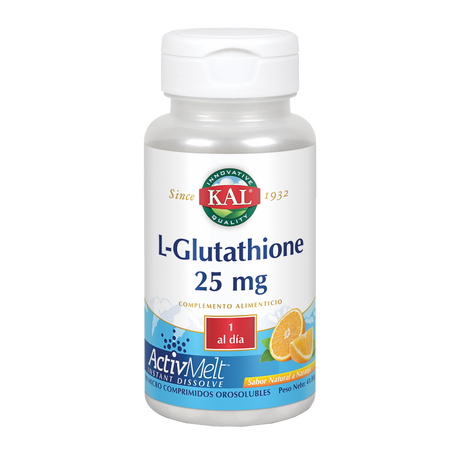 L-Glutathione 25 mg · KAL · 90 comprimidos