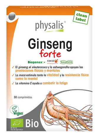 Ginseng Forte · Physalis · 30 comprimidos