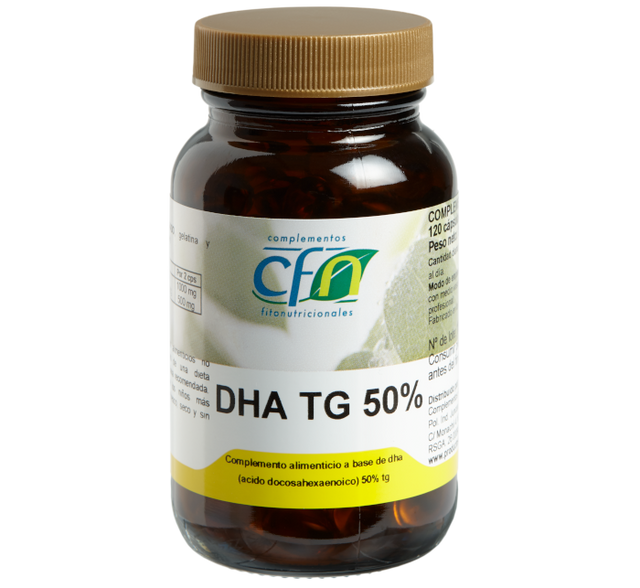 DHA TG 50% · CFN · 120 perlas
