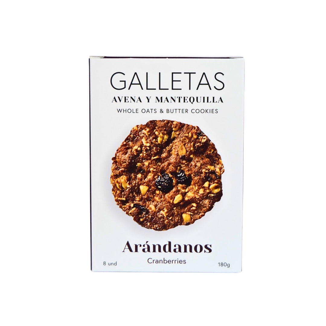 Galletas de Avena y Arándanos · Sierra Eco Foods