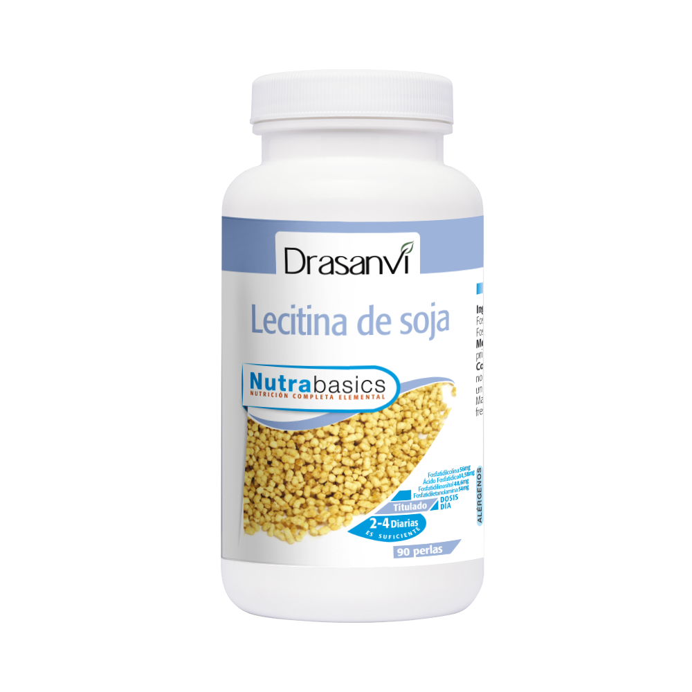 Lecitina de Soja 540 mg · Drasanvi · 90 perlas